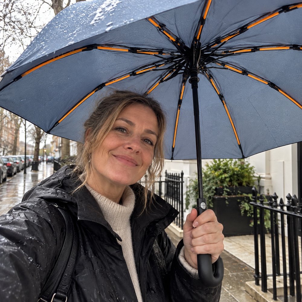 Jennifer P. with their Stravix umbrella